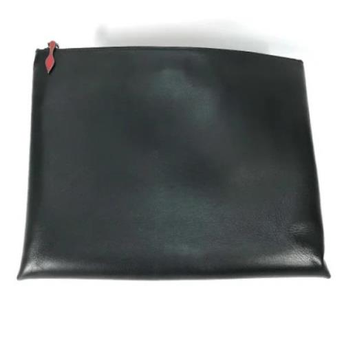 Pre-owned Leather clutches