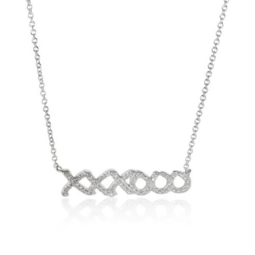 Pre-owned White Gold necklaces