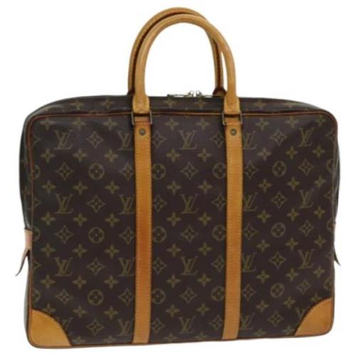 Pre-owned Canvas briefcases