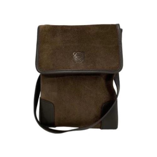 Pre-owned Suede crossbody-bags