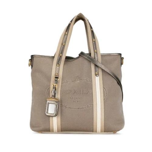 Pre-owned Canvas prada-bags