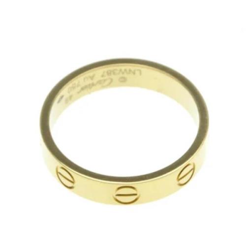 Pre-owned Yellow Gold rings