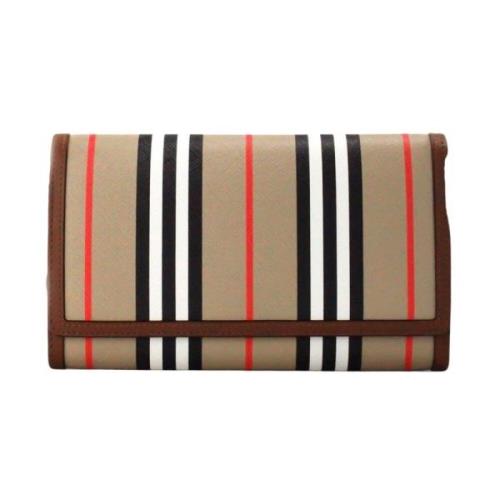 Icon Stripe Archive Tan Lommebok Crossbody Veske