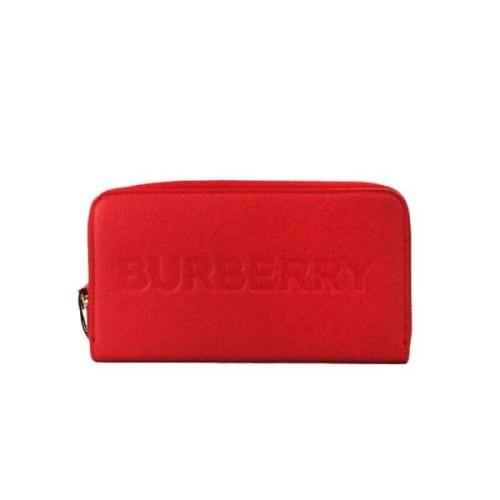 Preget Rød Logo Continental Clutch Lommebok