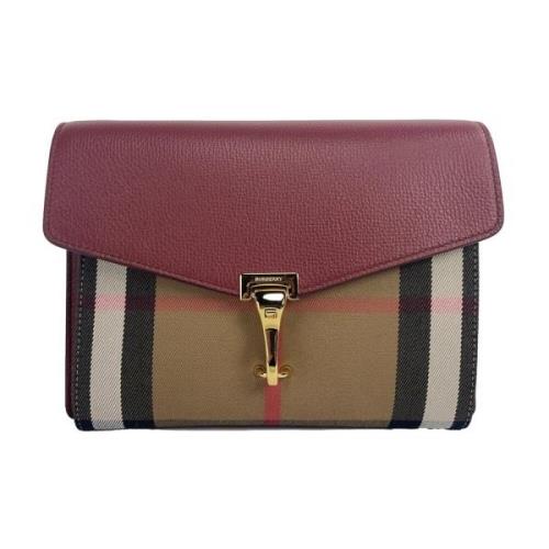 Crimson House Check Crossbody Veske