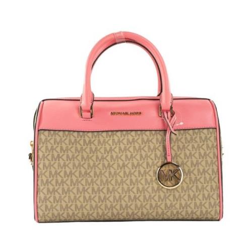 Tea Rose Signature Duffle Crossbody Veske