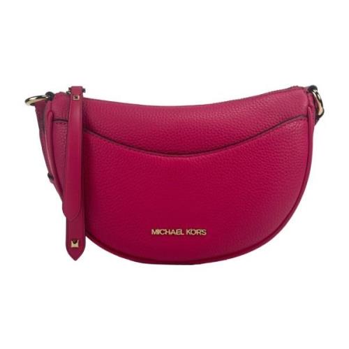 Rosa Half Moon Crossbody Veske