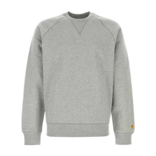 Grå Bomullsblanding Chase Sweatshirt