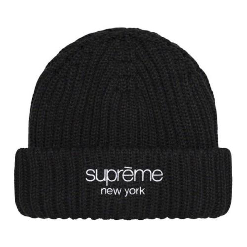 Ribbet Beanie Svart Fw22