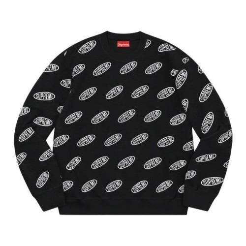 Vendbar Bomull Crewneck Genser