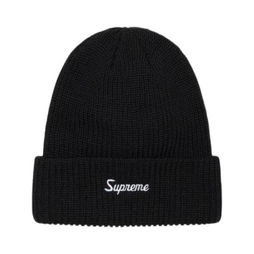 Svart Loose Gauge Beanie Limited Edition