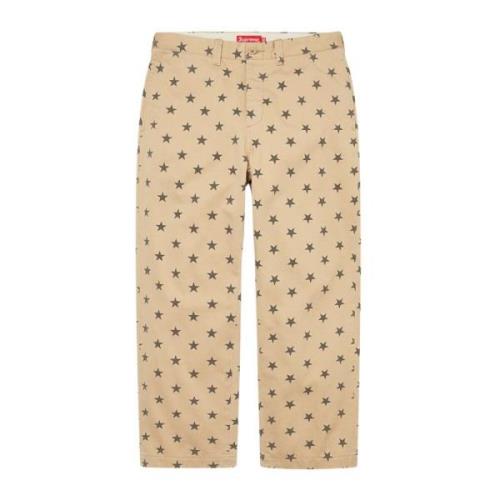 Begrenset Opplag Khaki Stjerner Chino Bukser