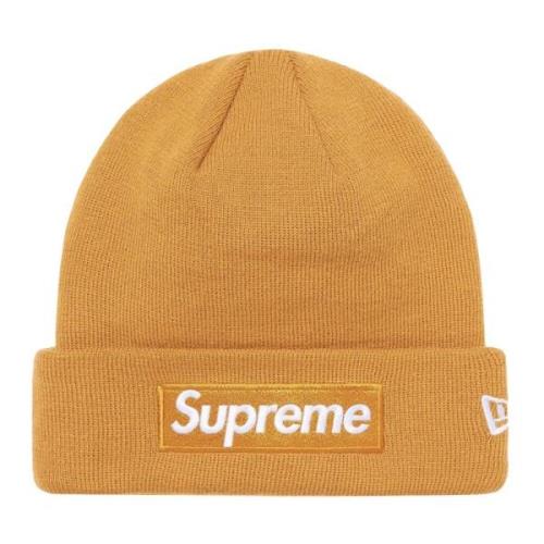 Begrenset opplag Box Logo Beanie Lys Sennep