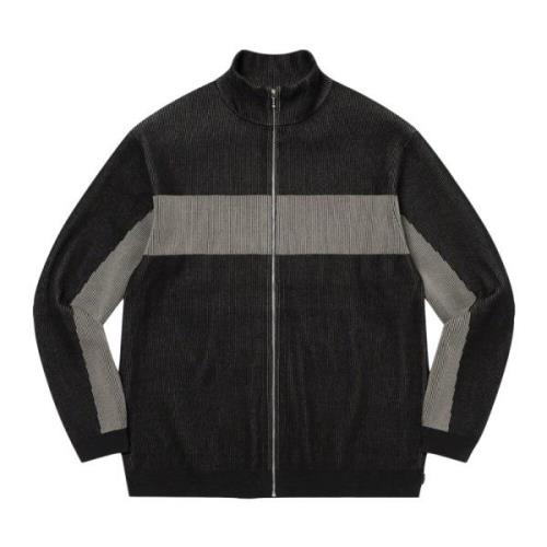 Begrenset opplag Ribbet Zip Up Sweater