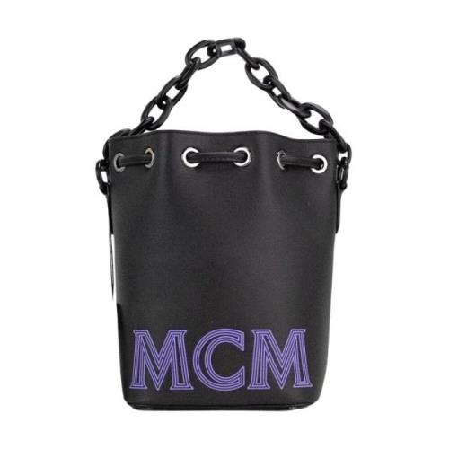 Mini Chain Bucket Drawstring Skulderveske