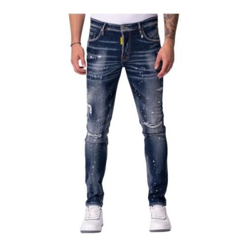 Slim-Fit Jeans for Moderne Menn