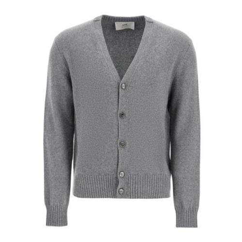 Luksus Cashmere Cardigan med Brodert Logo