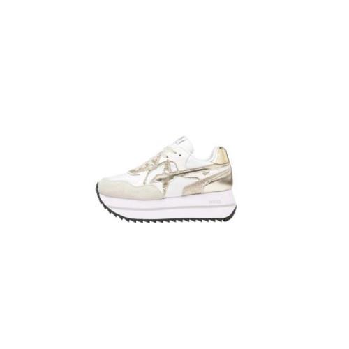 Glamorøse Deva White/Beige Sneakers