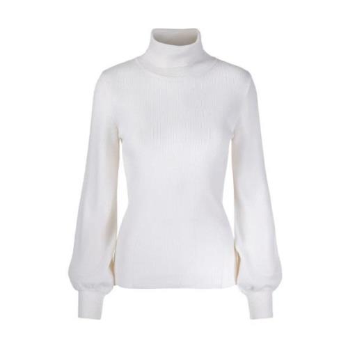 Hvit Ella & Il Rosie Merino Sweater Gensere