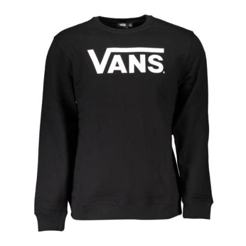 Svart Sweatshirt Lang Erme Print Logo