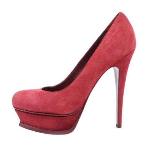 Pre-owned Suede heels