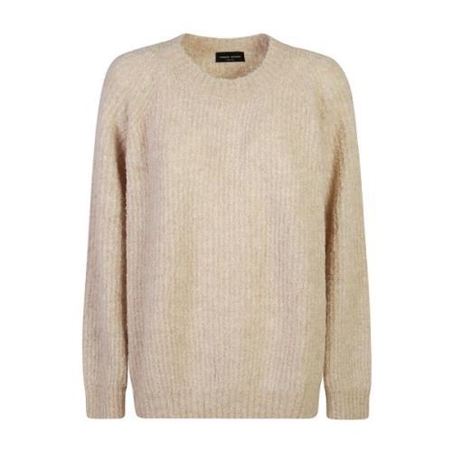 Beige Strikket Genser Aw24 Kvinner