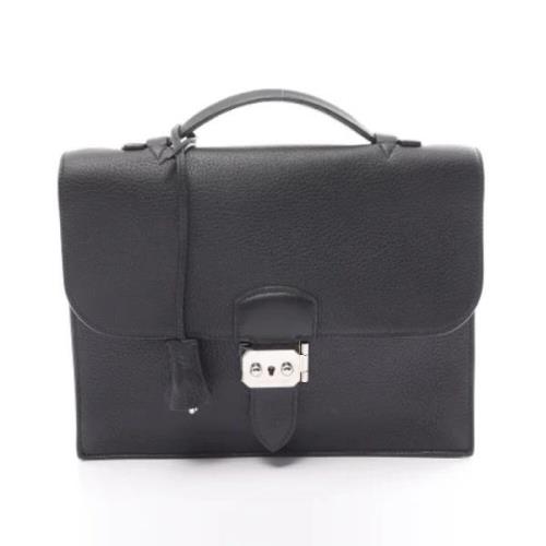 Pre-owned Leather briefcases