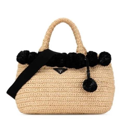 Pre-owned Raffia prada-bags