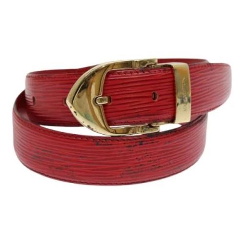 Pre-owned Leather belts