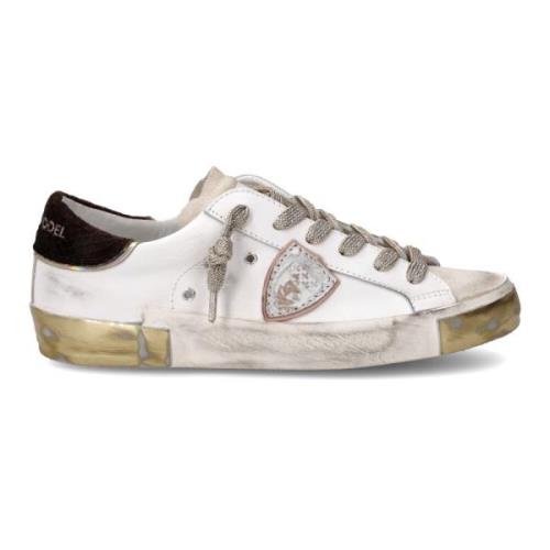 Sneakers Prsx Tennis Kvinner, Gull Brun