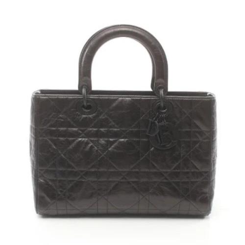 Pre-owned Leather dior-bags