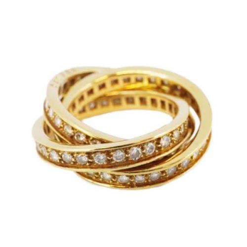 Pre-owned Yellow Gold rings