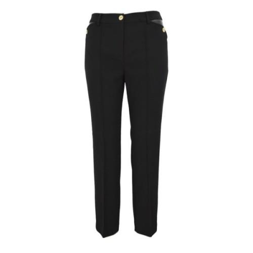 Slim Fit Dobbelt Crepe Sigarettbukser