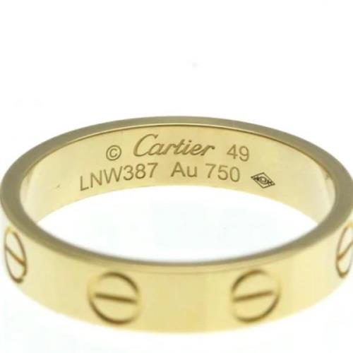 Pre-owned Yellow Gold rings