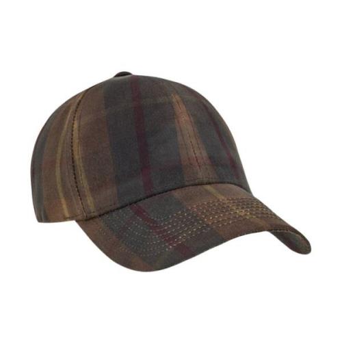 Brun Tartan Oilskin Lue Stilig Unisex