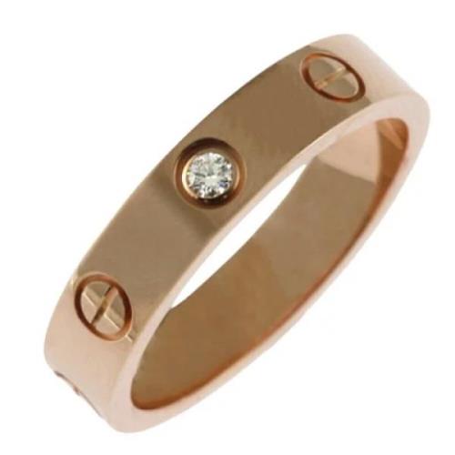 Pre-owned Rose Gold rings