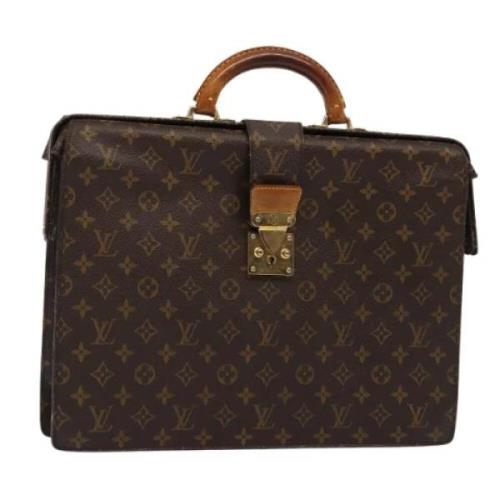 Pre-owned Canvas briefcases