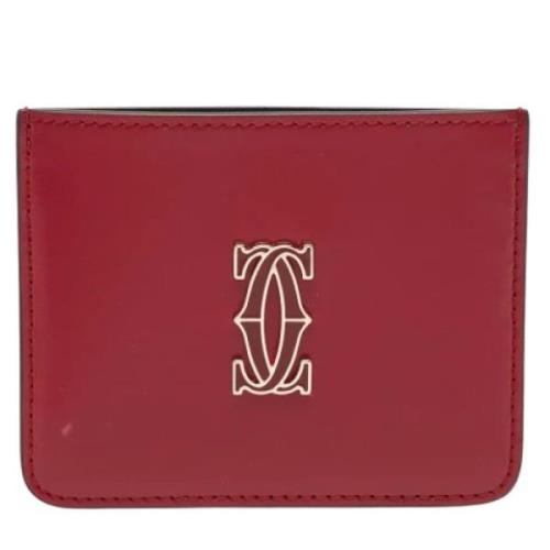 Pre-owned Leather wallets