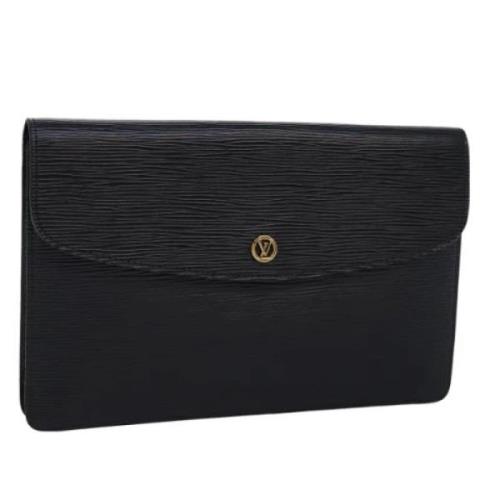 Pre-owned Leather clutches