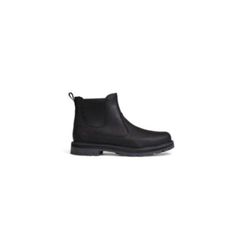 Nubuck Chelsea Boots for Menn