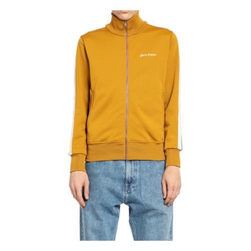 Logo Track Jacket High-neck Zip Golden