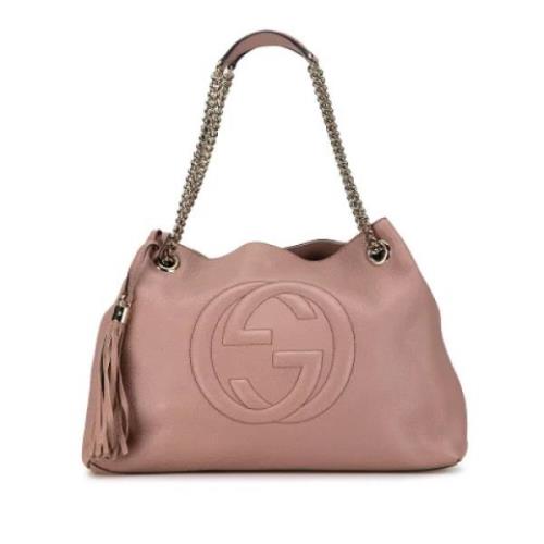 Pre-owned Leather gucci-bags