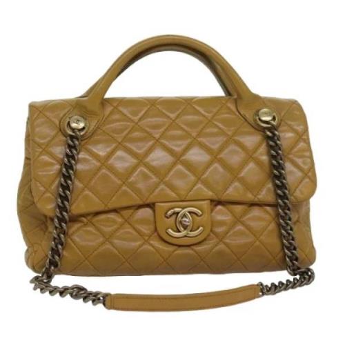 Pre-owned Leather chanel-bags