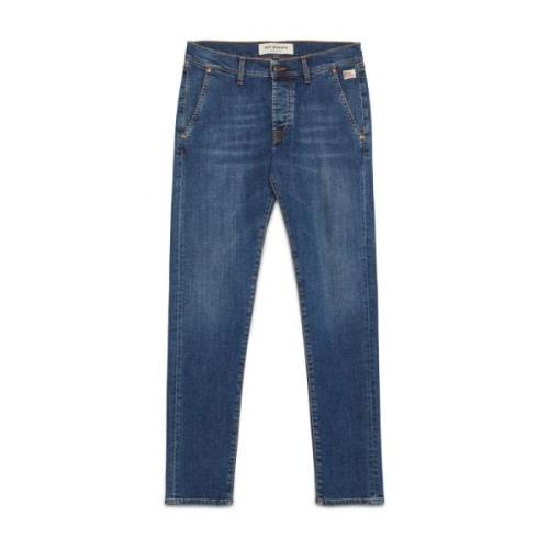 Blå Slim Fit Denim Jeans