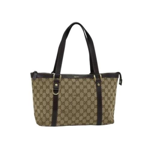 Pre-owned Canvas gucci-bags