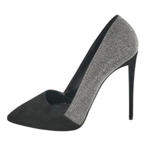 Pre-owned Suede heels