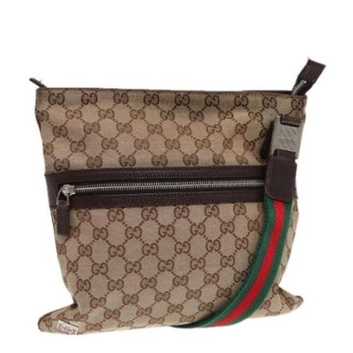 Pre-owned Canvas gucci-bags