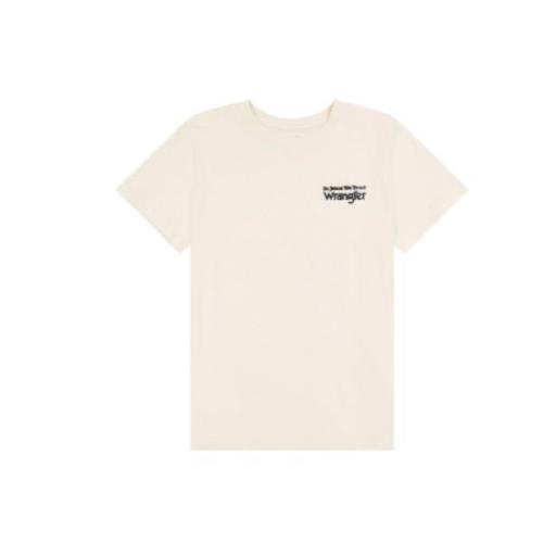 Vintage Grafisk T-skjorte i Off-White