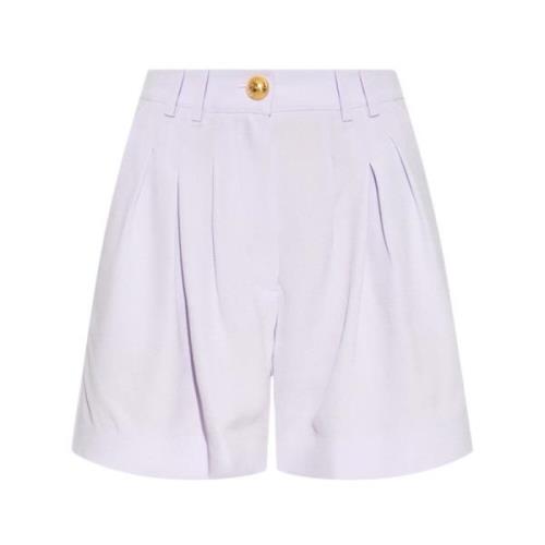 Plisserte shorts