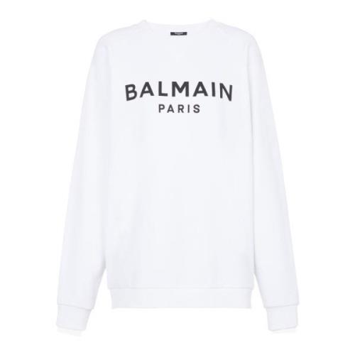 Paris trykt sweatshirt